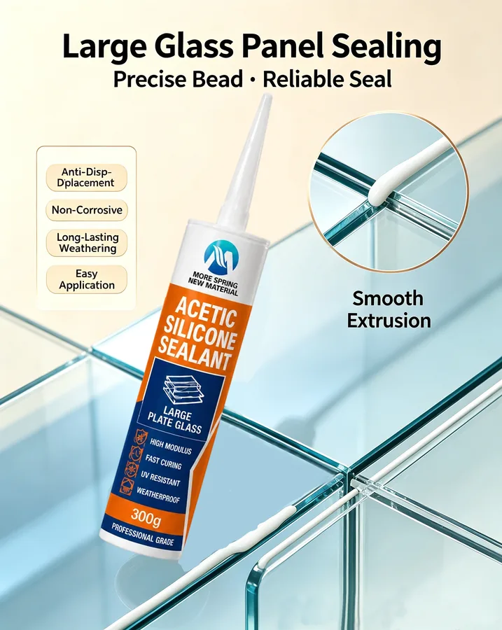 Acidic Large Plate Glass Sealant