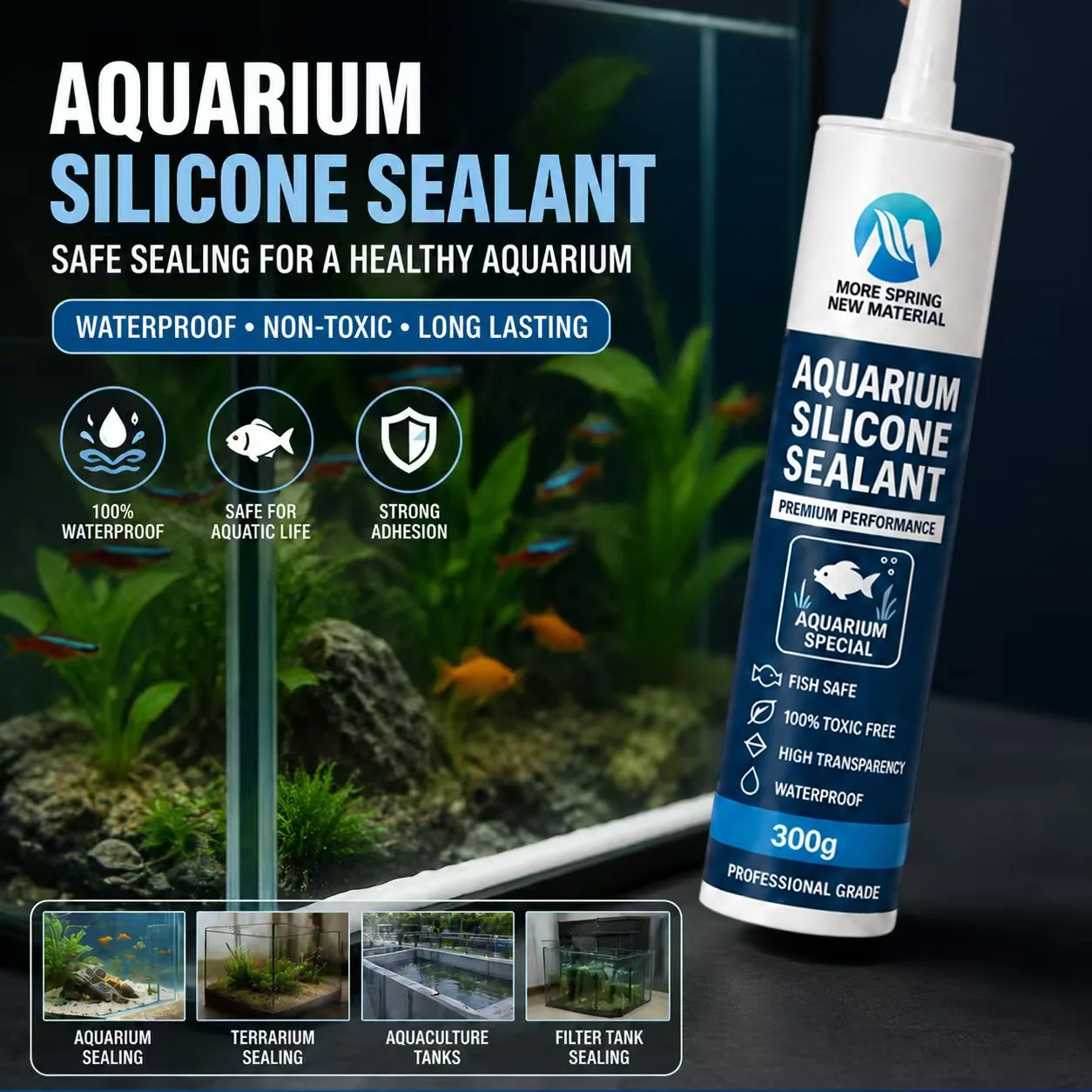 Aquarium Silicone Sealant — image 1 of 3