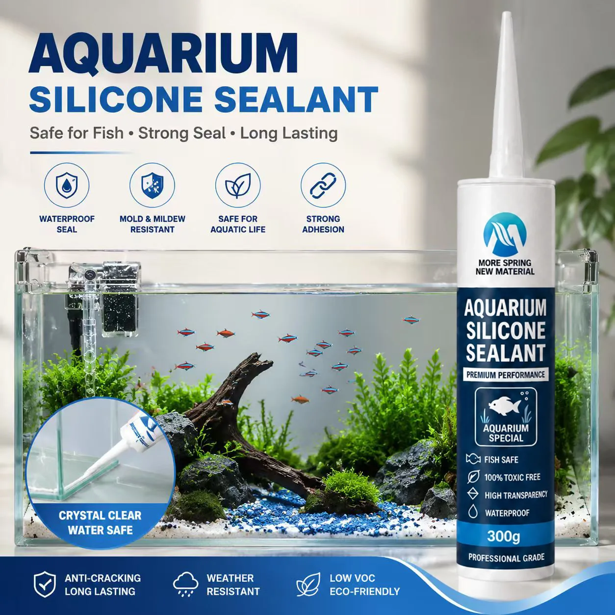 Aquarium Silicone Sealant — image 2 of 3
