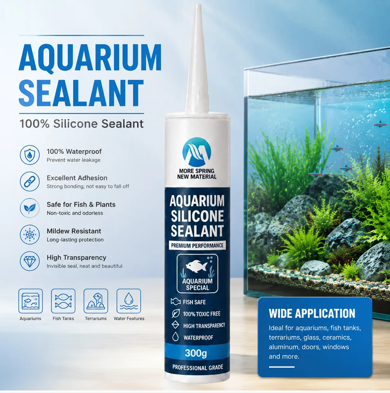 Aquarium Silicone Sealant — image 3 of 3