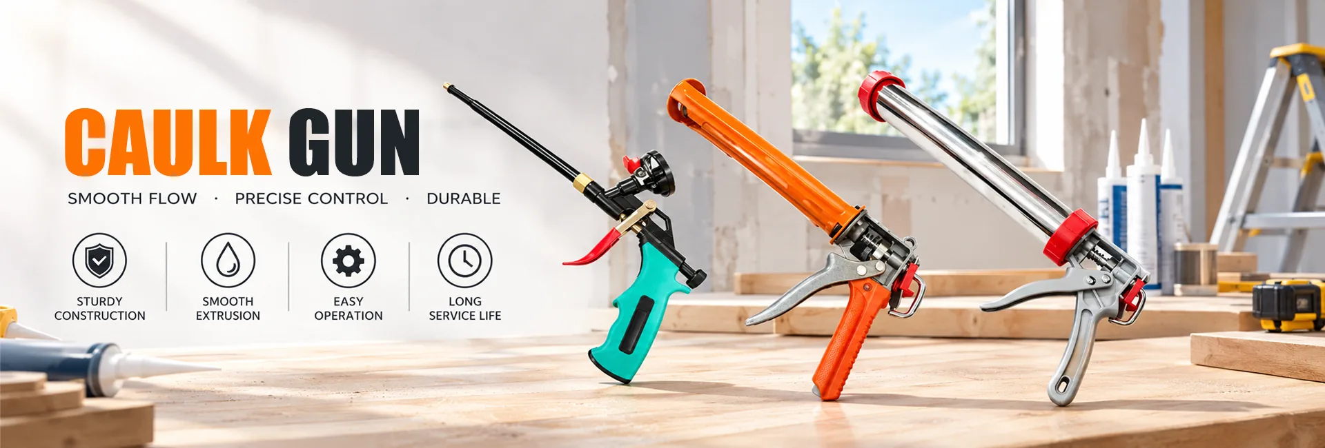 Caulk Gun range