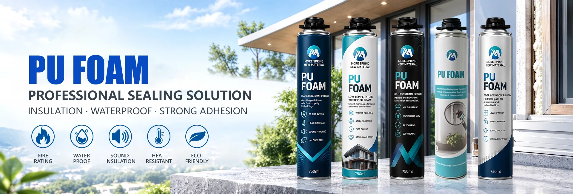 Polyurethane Foam range
