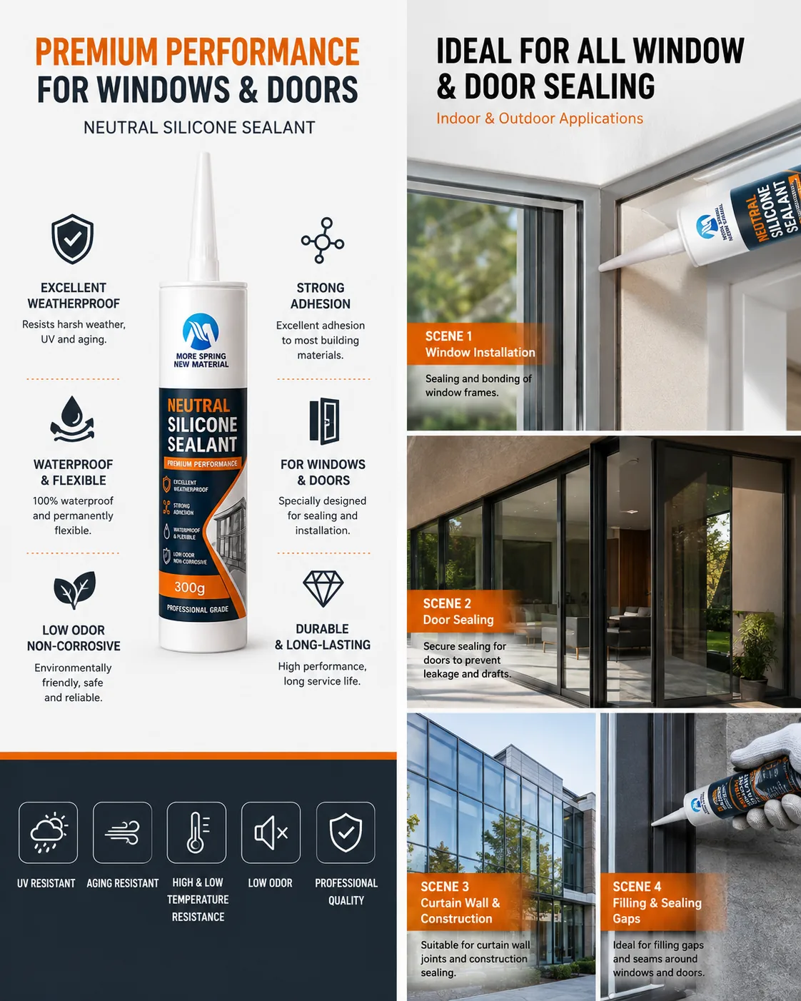 High-Grade Door & Window Sealant — image 3 of 4
