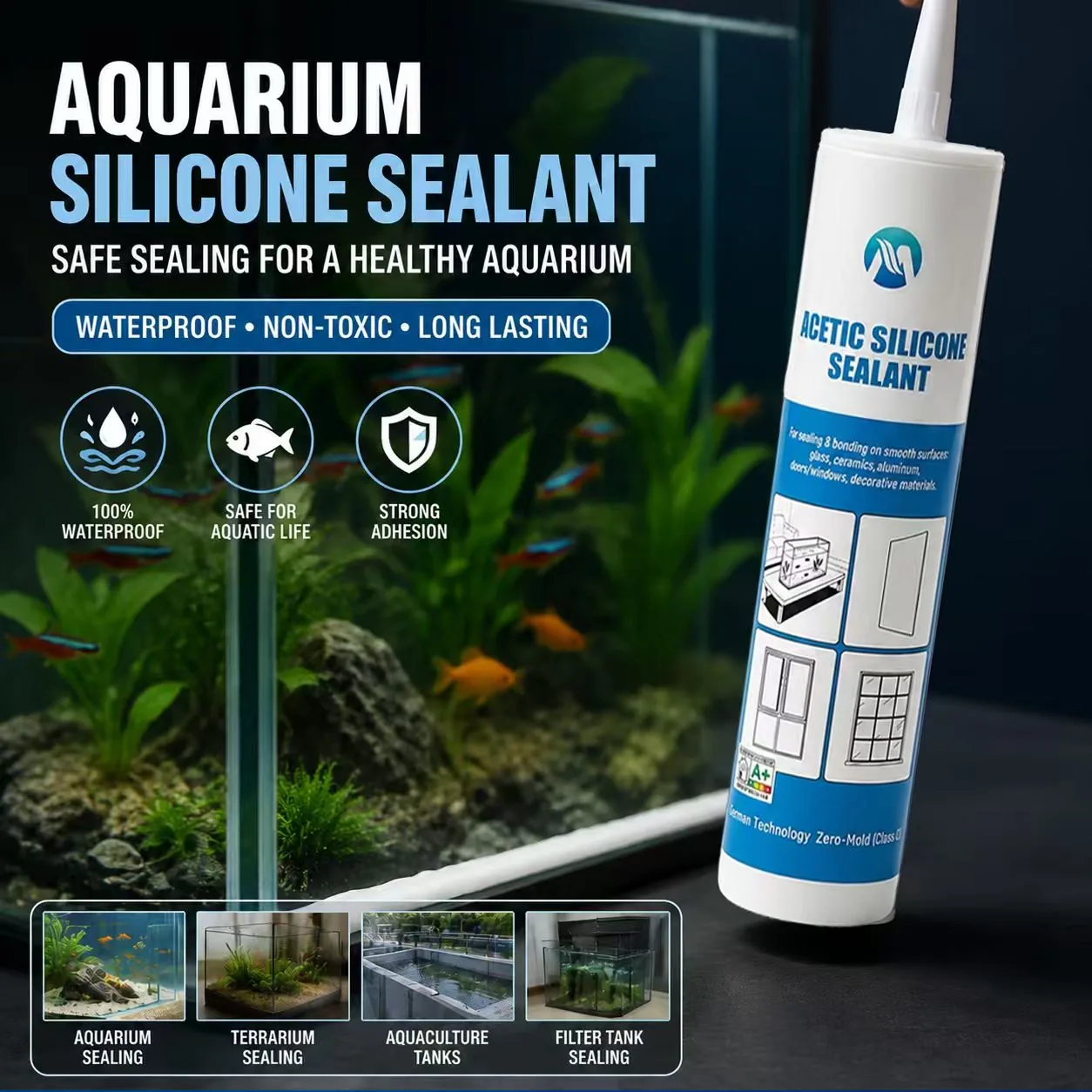 General-Purpose Acetic Silicone Sealant — image 2 of 4