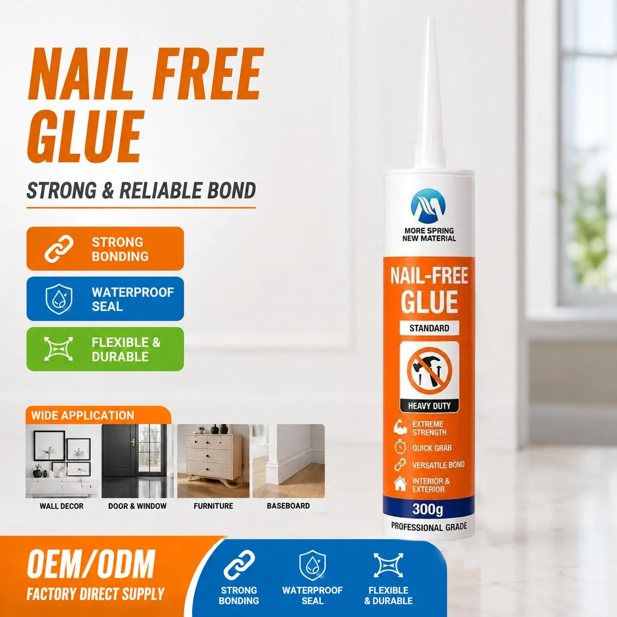General-Purpose Nail-Free Adhesive — image 5 of 6