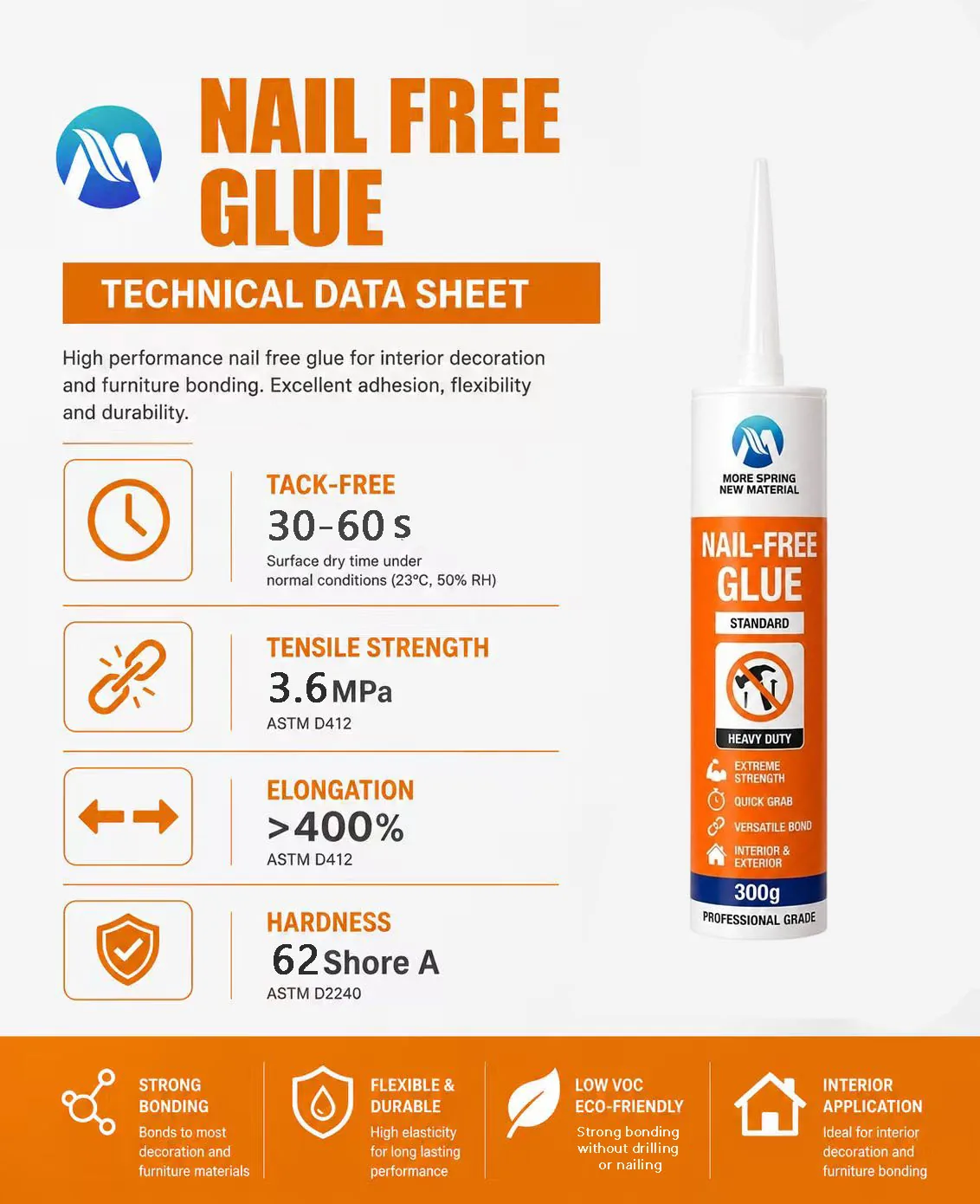 General-Purpose Nail-Free Adhesive — image 6 of 6