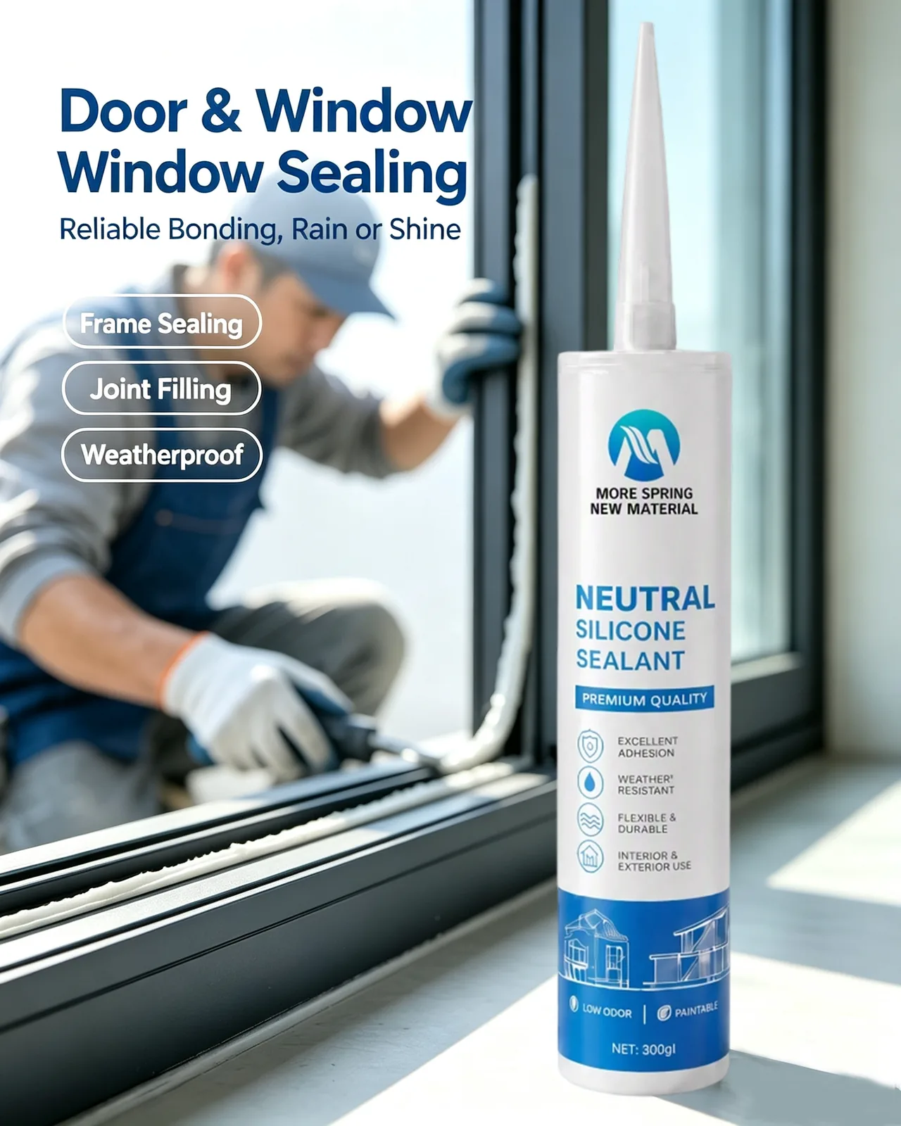 General-Purpose Neutral Silicone Sealant — image 3 of 5