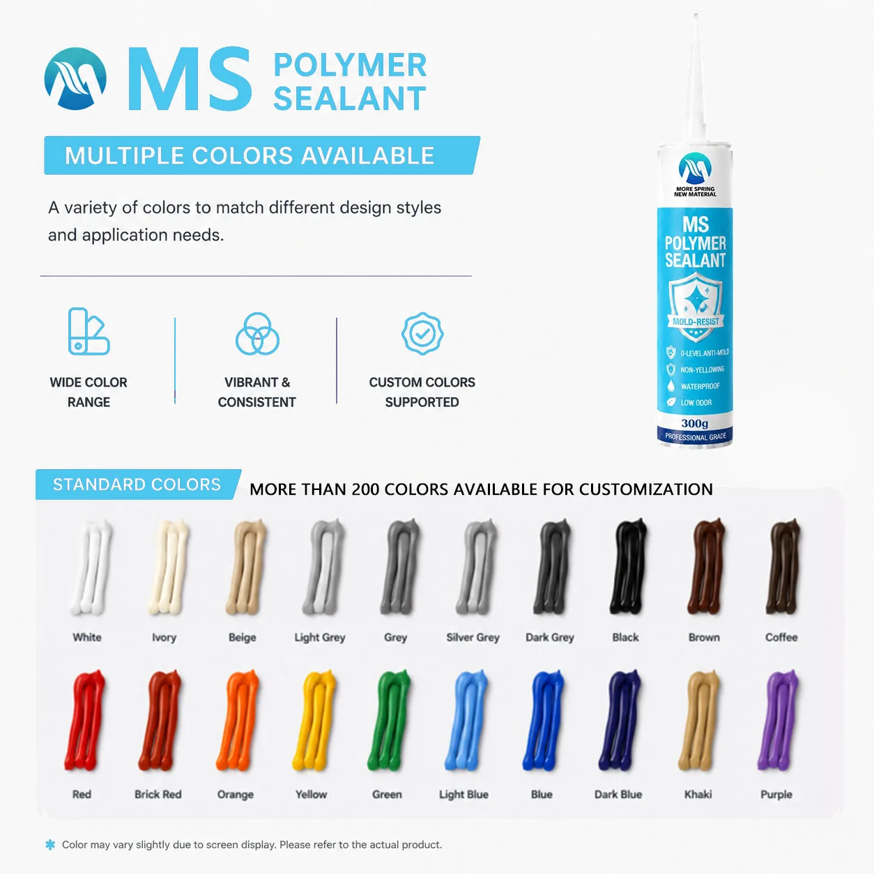 MS Anti-Mildew Sealant — image 3 of 4